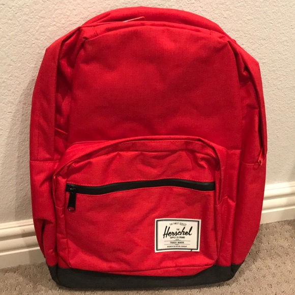 herschel bag red